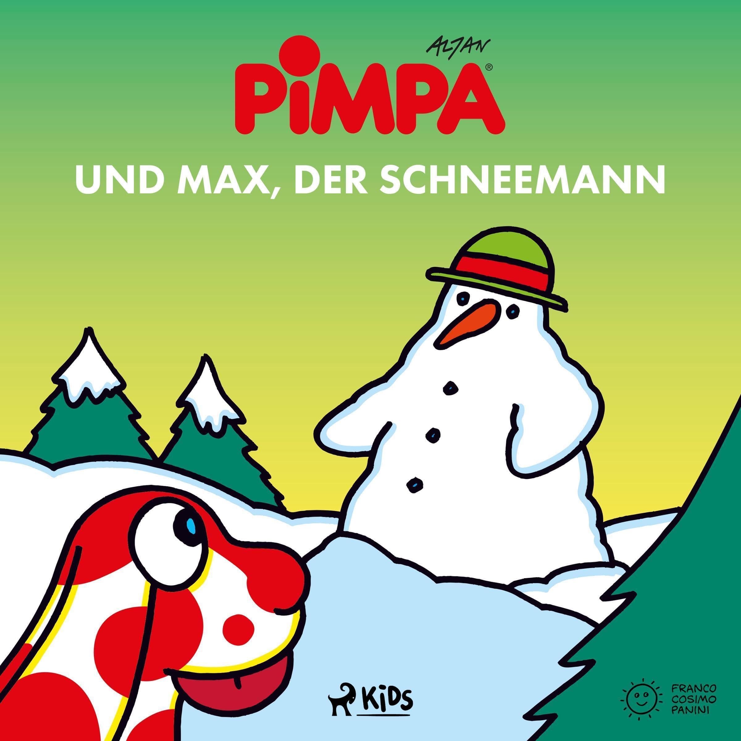Cover art for Pimpa und Max, der Schneemann