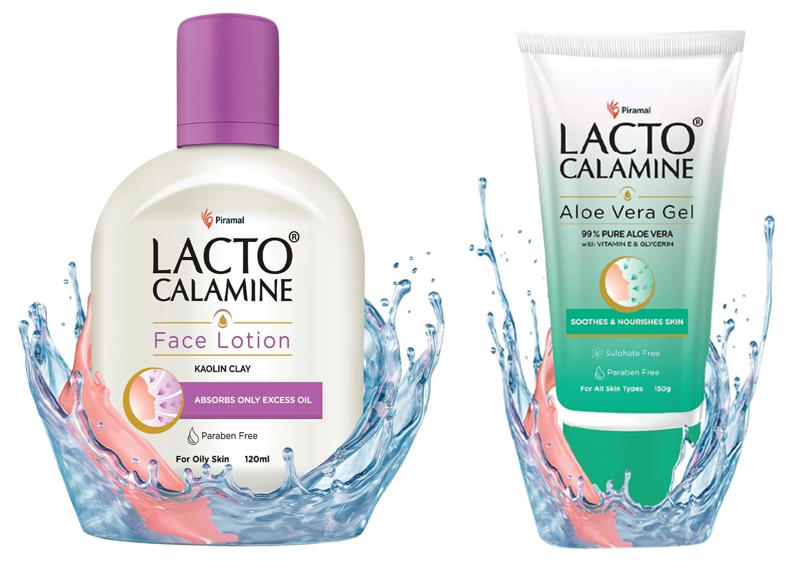 Lacto Calamine Face Lotion for Oil Balance - Oily Skin - 120 ml