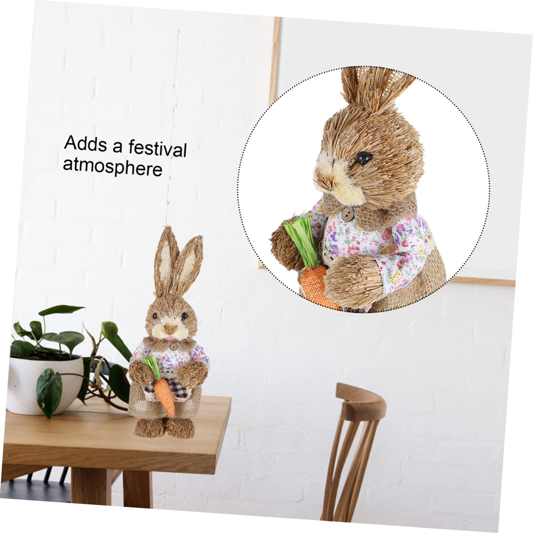 Alipis 2pezzi Per Decorazioni Pasquali Statuetta Lifelike Per Feste e Casa Accessorio Per e Decorazioni Primaverili