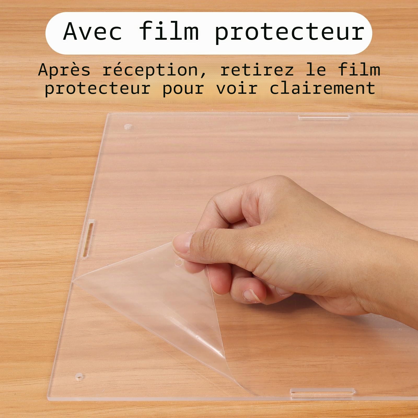 Réservoir Pour Terrarium De Reptile Grand En Acrylique Transparent Pour Reptiles Et Insectes Avec Thermomètre Hygromètre Boîte Pour L'élevage De Tarentules