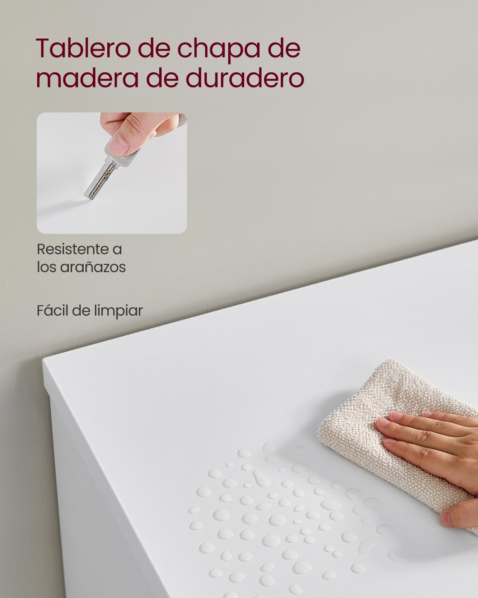 VASAGLE Kailyn Colección - Mueble de TV con LED, para Televisores hasta 70 Pulgadas, con Estantes Abiertos de Cristal, 2 Armarios con Puertas, 160 cm, Salón, Dormitorio, Blanco LTV331T10