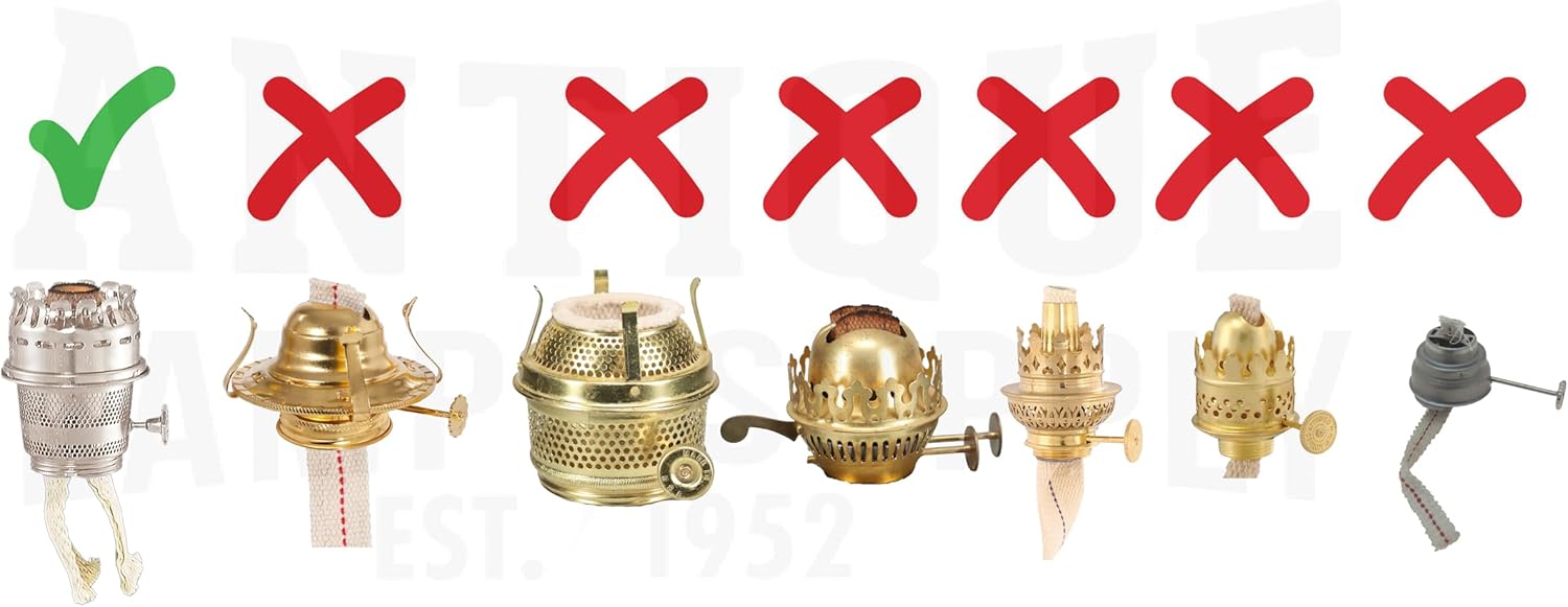 B&P Lamp® 10" Shade Ring Holders Designed to Fit Aladdin Brand Burners