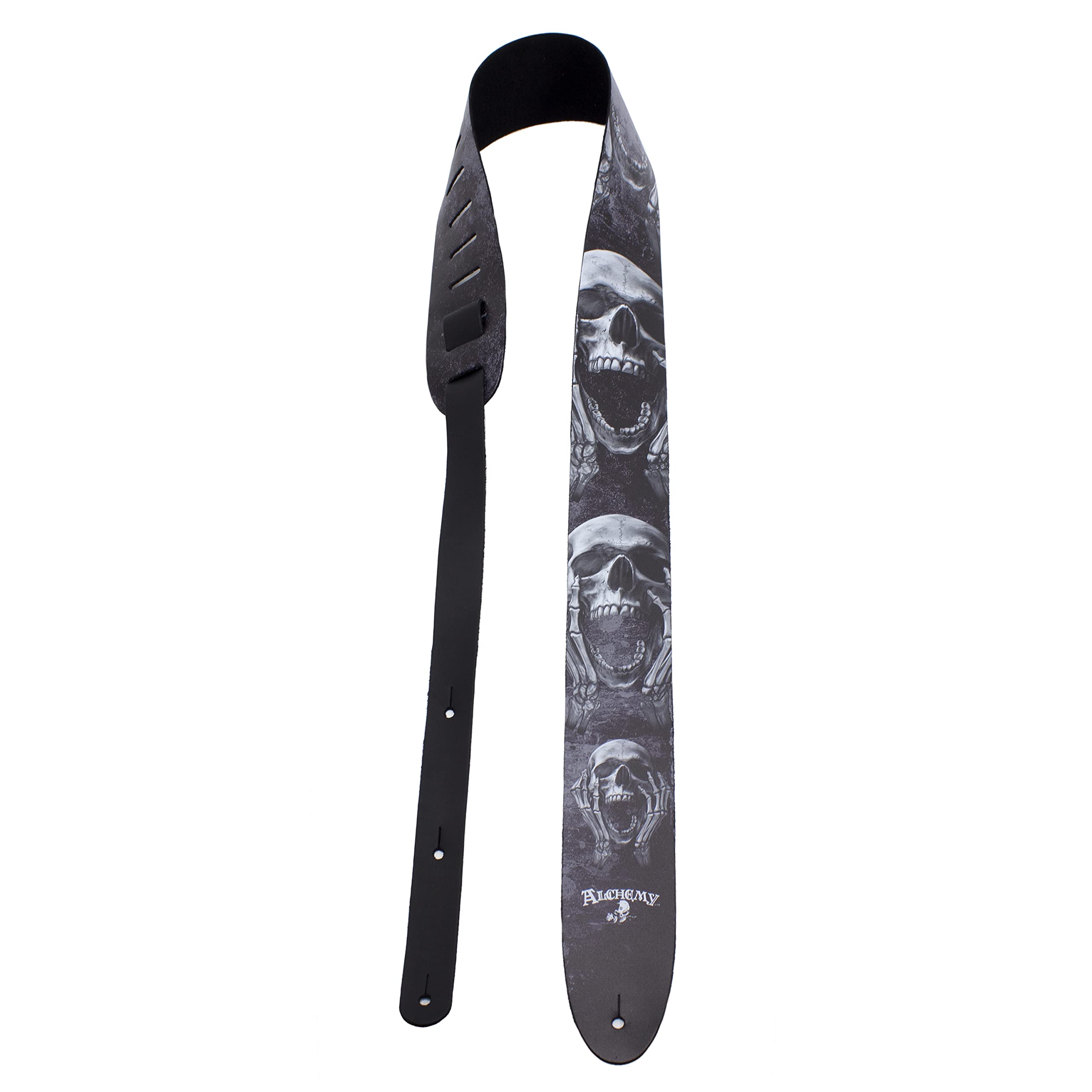 P Perri's Leathers Ltd. Unisex - Adult Modern Guitar Strap For Acoustic/Bass/Electric Guitars