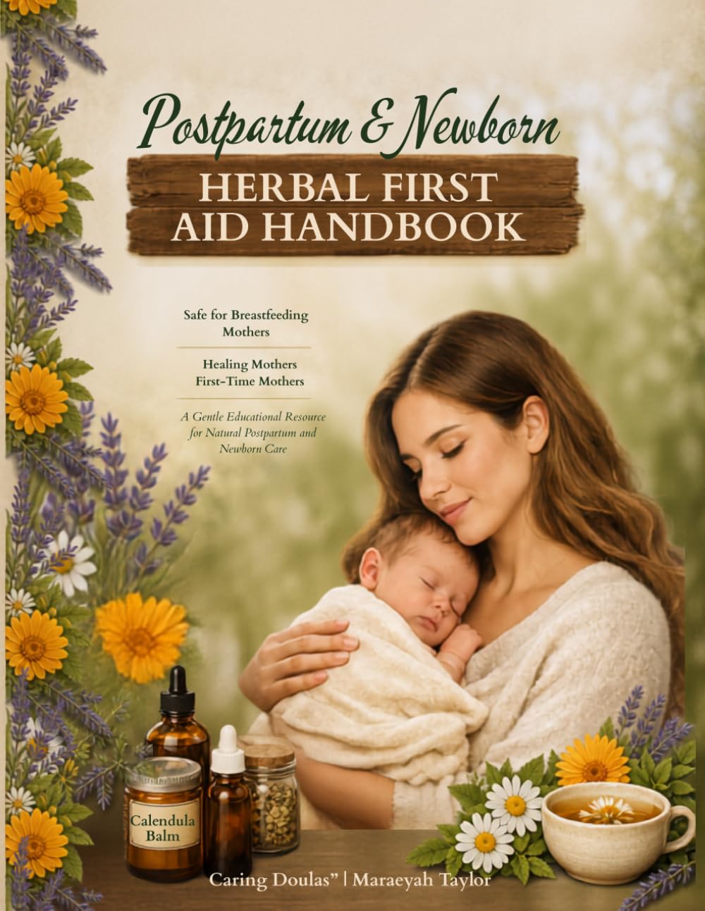 POSTPARTUM & NEWBORN HERBAL FIRST‑AID HANDBOOK: Holistic Healing for the Fourth Trimester — Herbal Wisdom for Mothers, and Babies