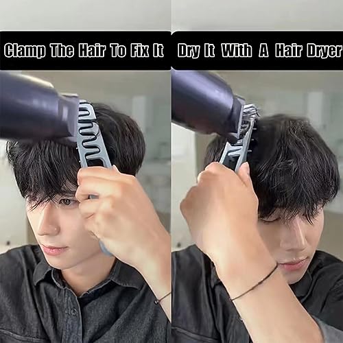 Miniatura 5 de Peine de textura, 2025 mejorado para dar volumen al cabello con dientes anchos, aparatos de peinado de textura esponjosa para hombre