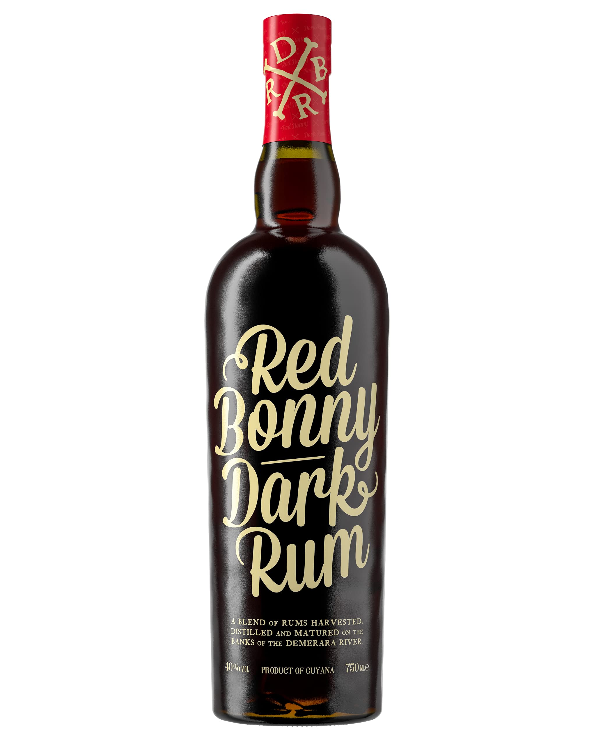 Red BonnyDark Rum | Demerara | Guyana | 70cl | 40% vol