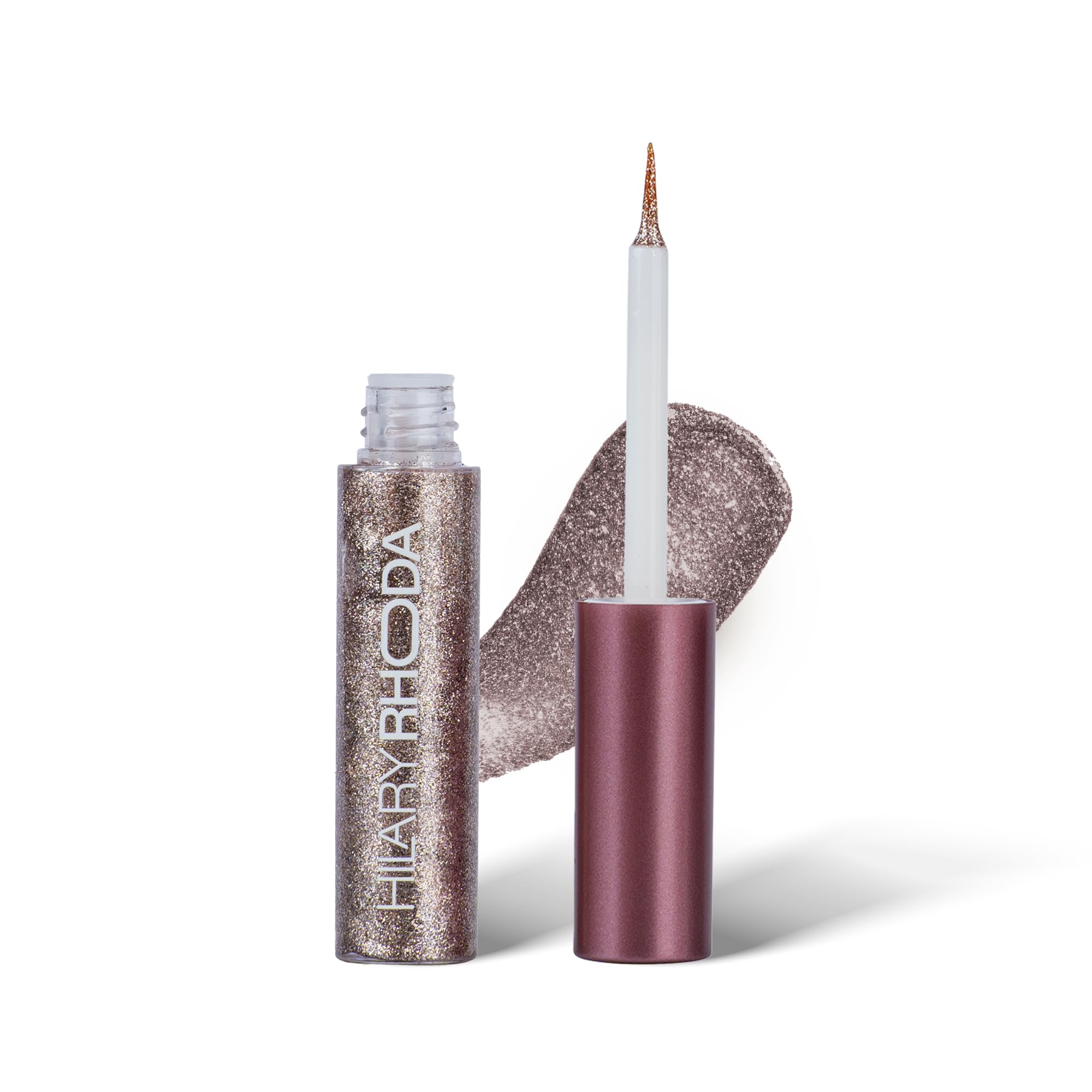 Hilary Rhoda Showstopper Eyeliner | Smudge-proof & Metallic Glitter Eyeliner | Water-Resistant Eyeliner | 5ml (Rose Gold Shimmer- Shade 11)-picture-56