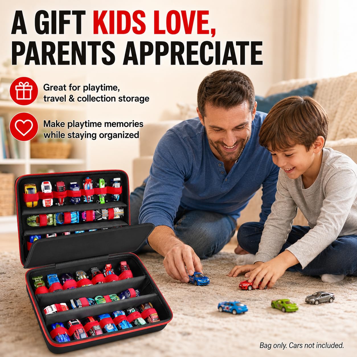 Amazon.com: Toy Car Organizer Case for Hot Wheels Matchbox, 36