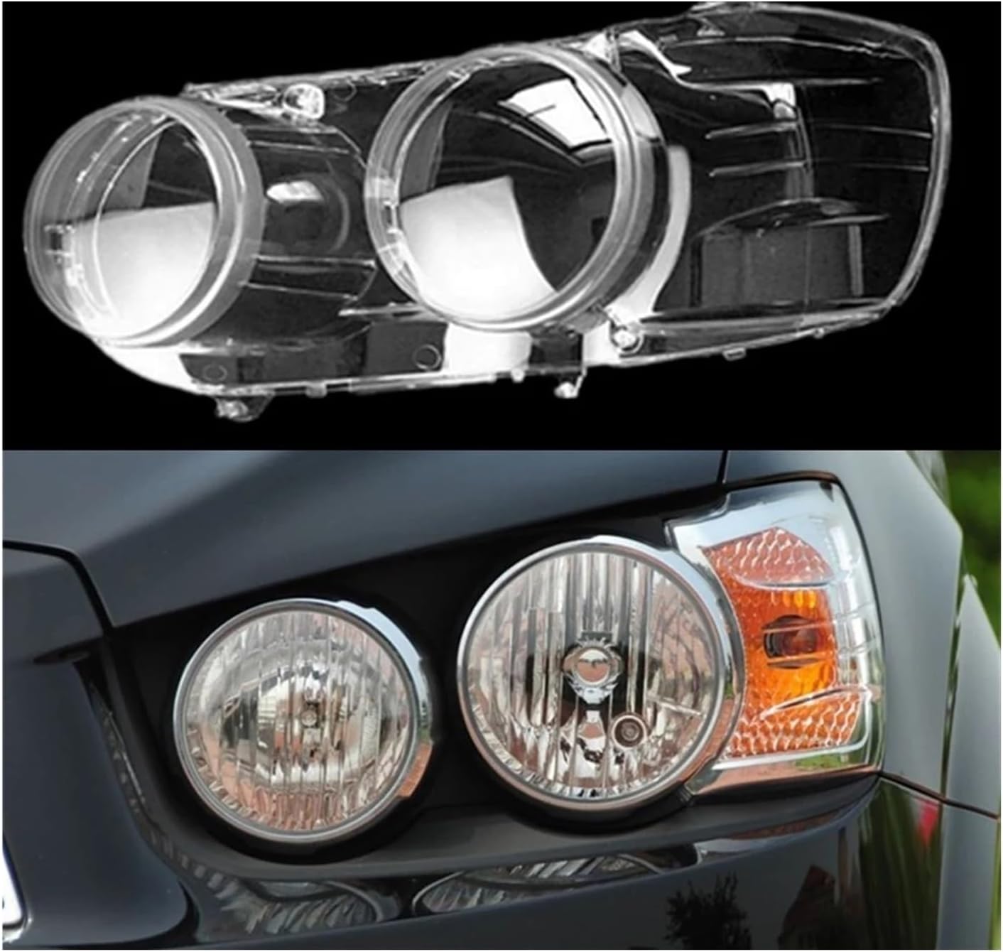 Headlamp Case For chevrolets Aveo 2011 2012 2013 Car Front Glass Lens Caps Headlight Cover Auto Light Transparent Lampshade Shell