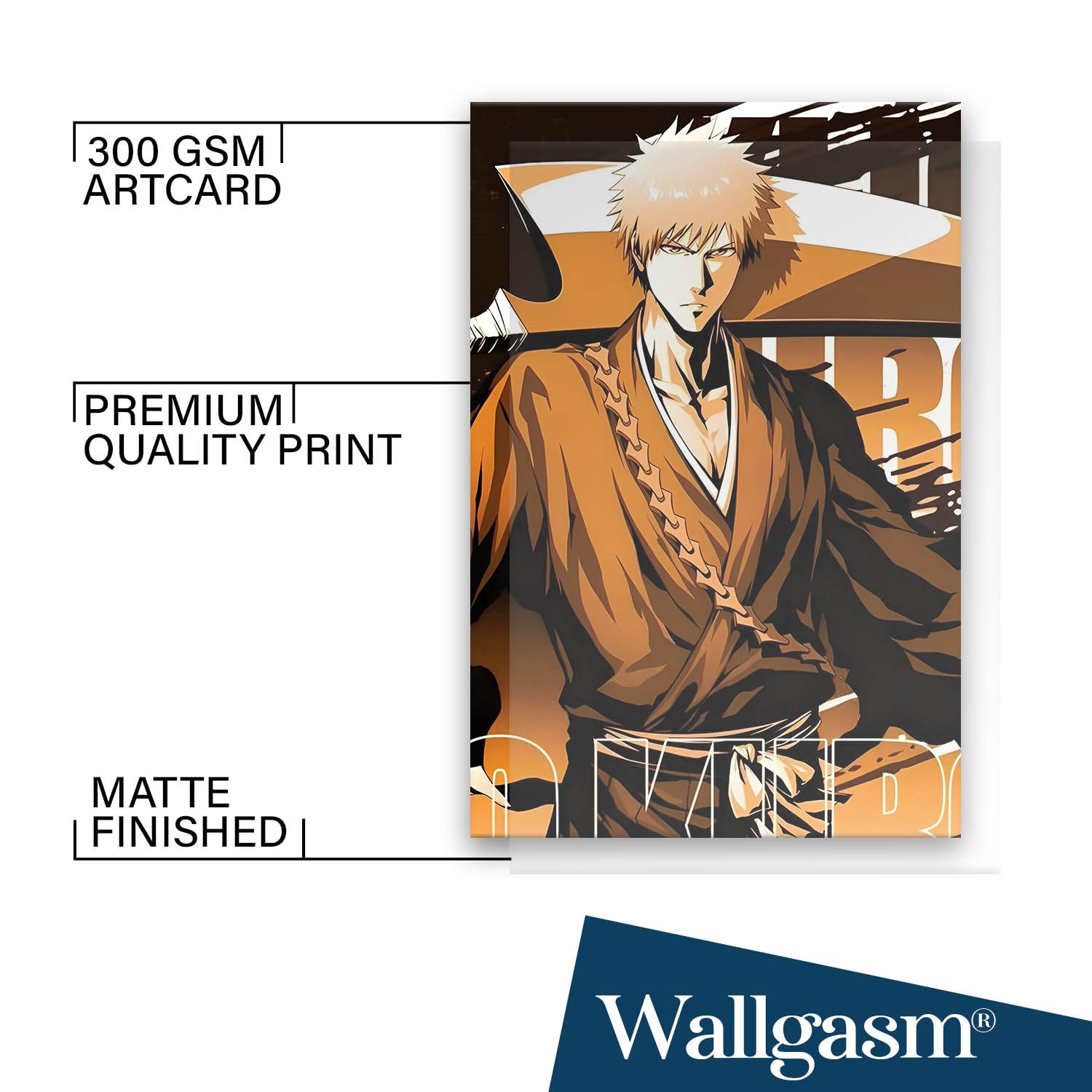 Wallgasm BLEACH SPLIT OF 3 POSTER, 36x18 inch 300 GSM POSTER