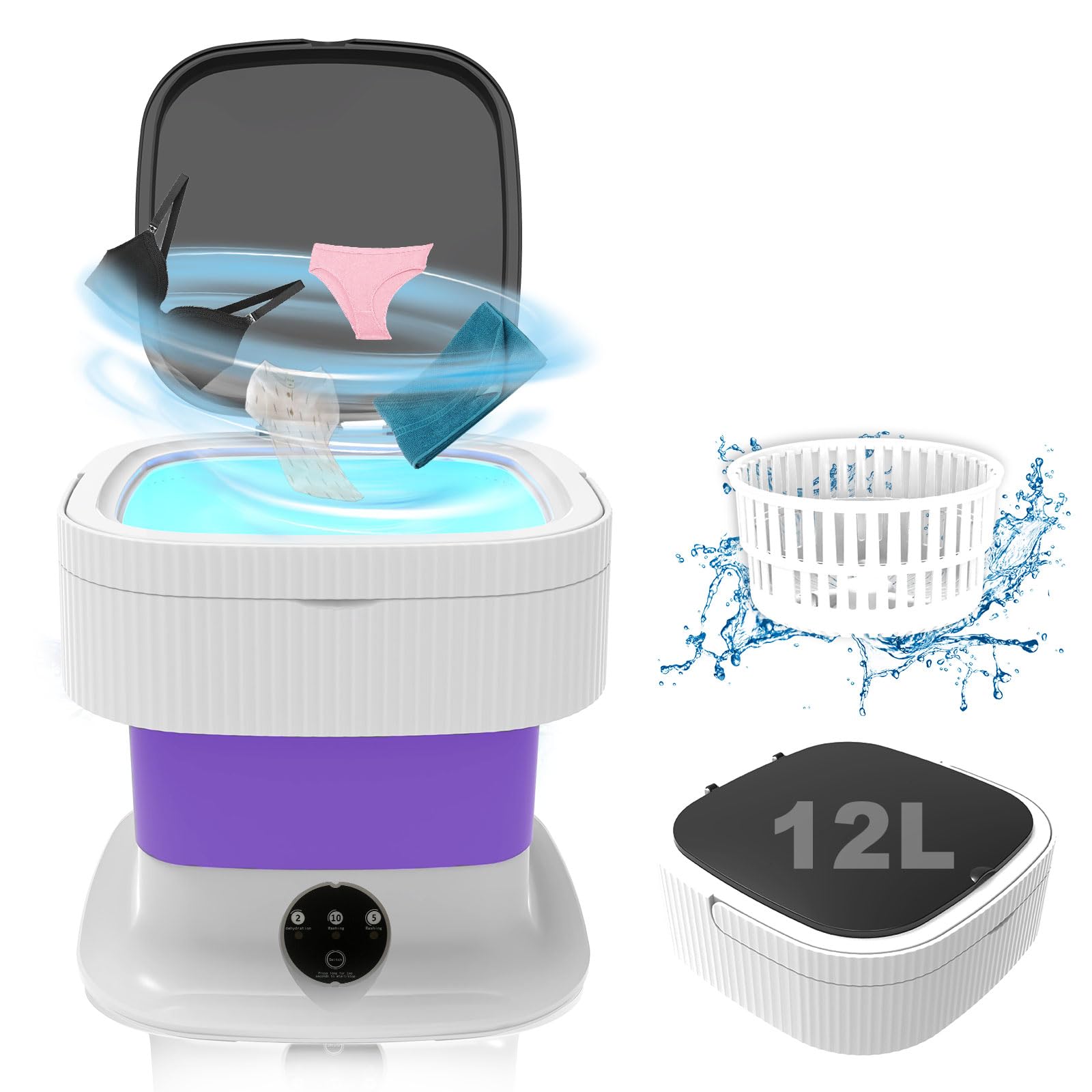Portable Washing Machine 14l 2kg In1 Mini Washing Desertcart