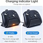 Charging Dock for Switch 2 Pro Controller Charger Adapter Station Charging Base Stand