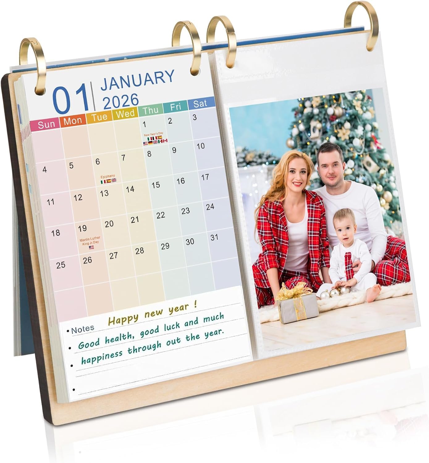 Amazon.com: ZEEYUAN 4x6 Desktop Flip Photo Album and 2026 Desk