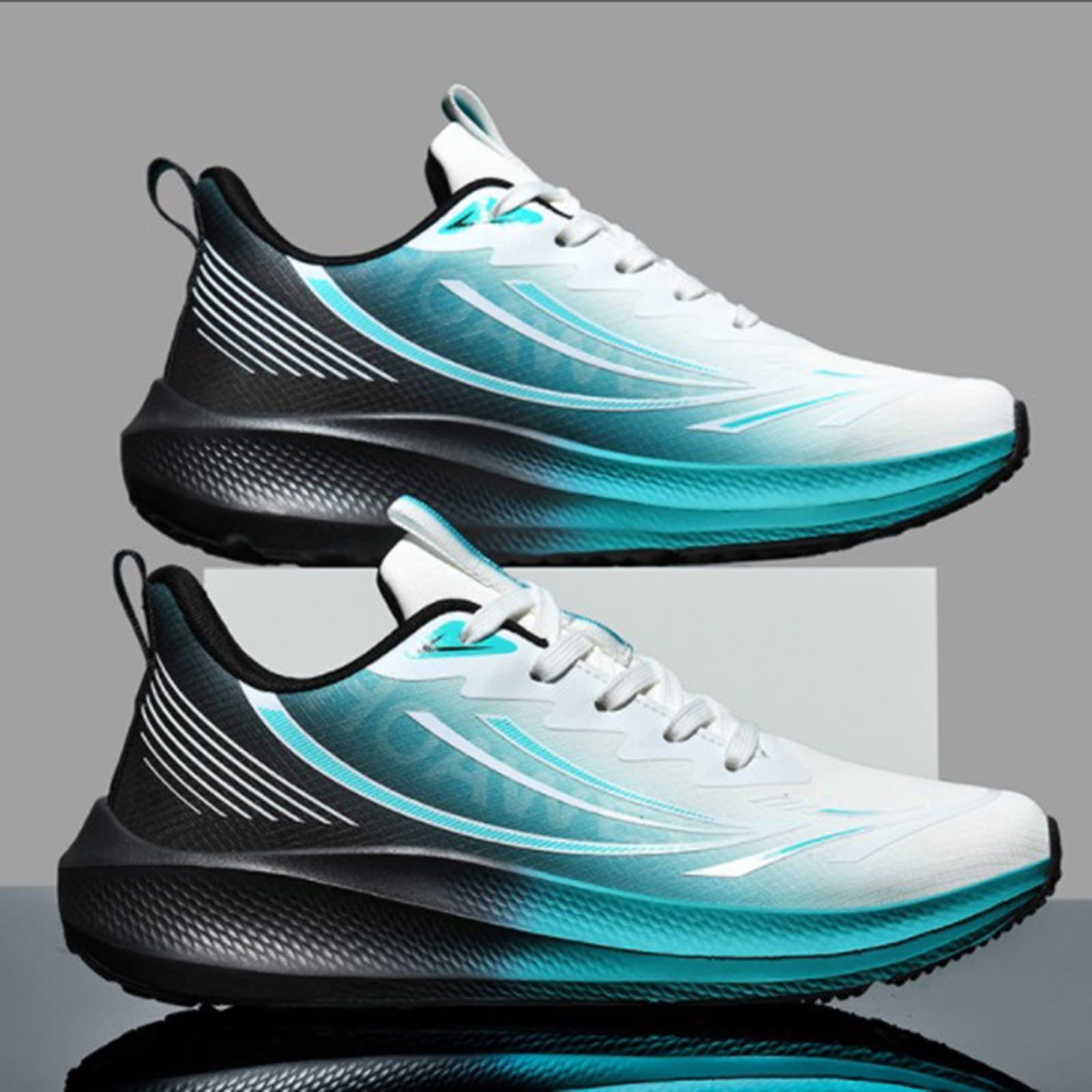 Sportschuhe Mit Schnürsenkel Turnschuhe Herren Laufen Sneaker Leichte