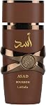 Lattafa Asad Bourbon Eau de Parfum Spray for Unisex, 3.4 Ounce