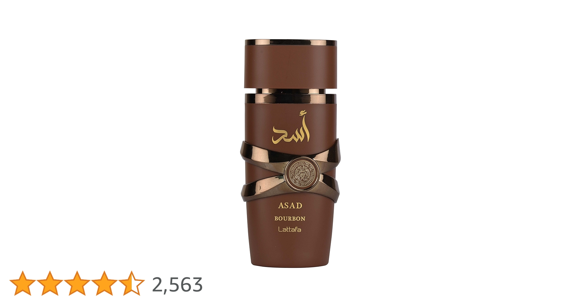 香水(男性用) Lattafa ASAD Bourbon Lattafa Asad Bourbon Eau de Parfum Spray for Unisex, 3.4