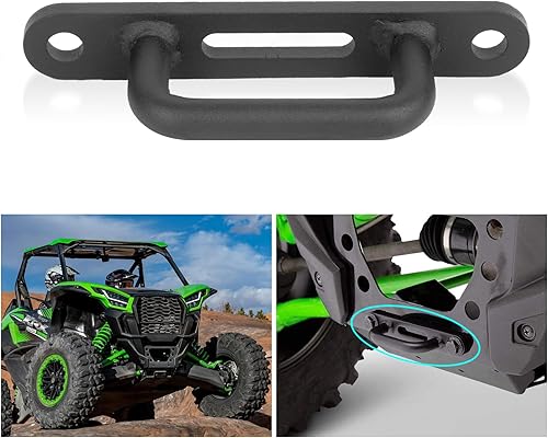 Miniatura 5 de Gancho de remolque delantero y trasero, psler UTV Gancho de remolque resistente para accesorios Teryx KRX 1000 2020-2025 2020 2021 2022 2023 2024