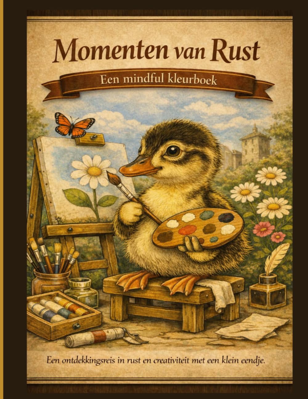 Het Eendje op Avontuur – Een kleurboek voor volwassenen: Mindful kleurplezier met het avontuurlijke eendje