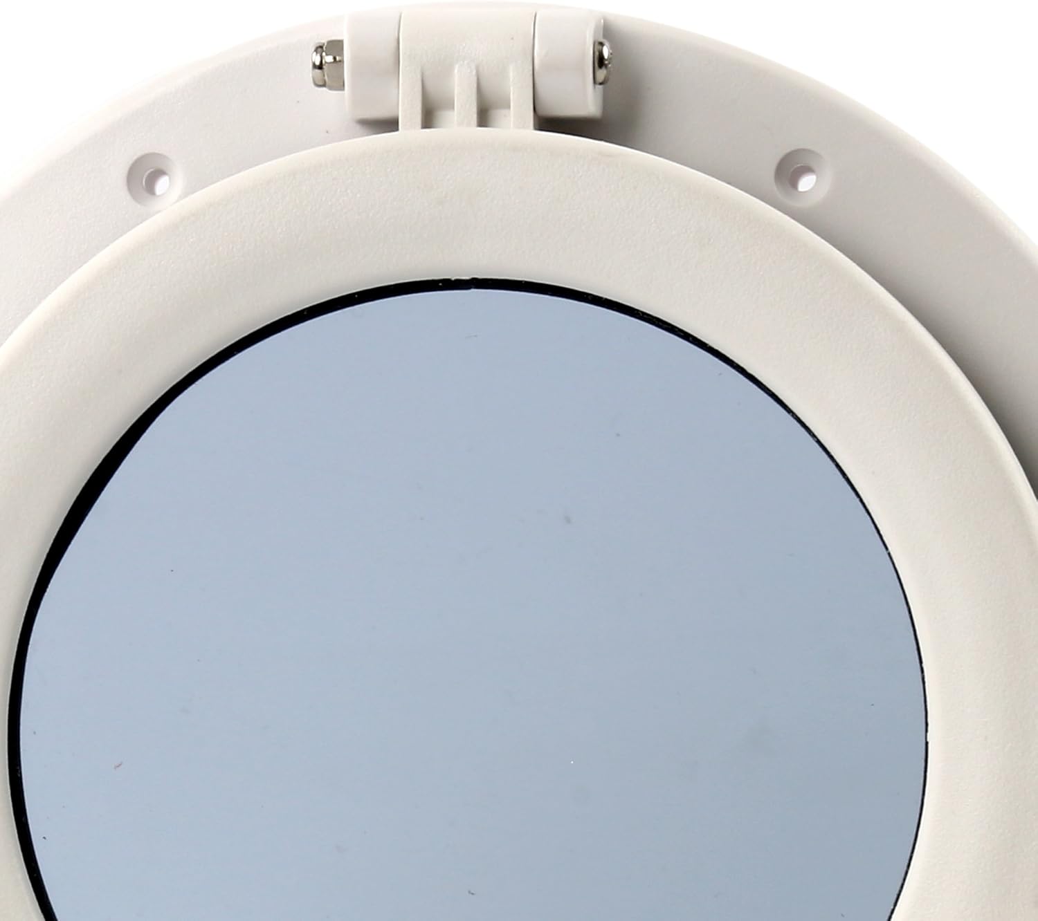 Amarine made Boat Window Yacht Round Opening Portlight Porthole 8.5" Replacement Window Port Hole - ABS Tempered Glass (White)