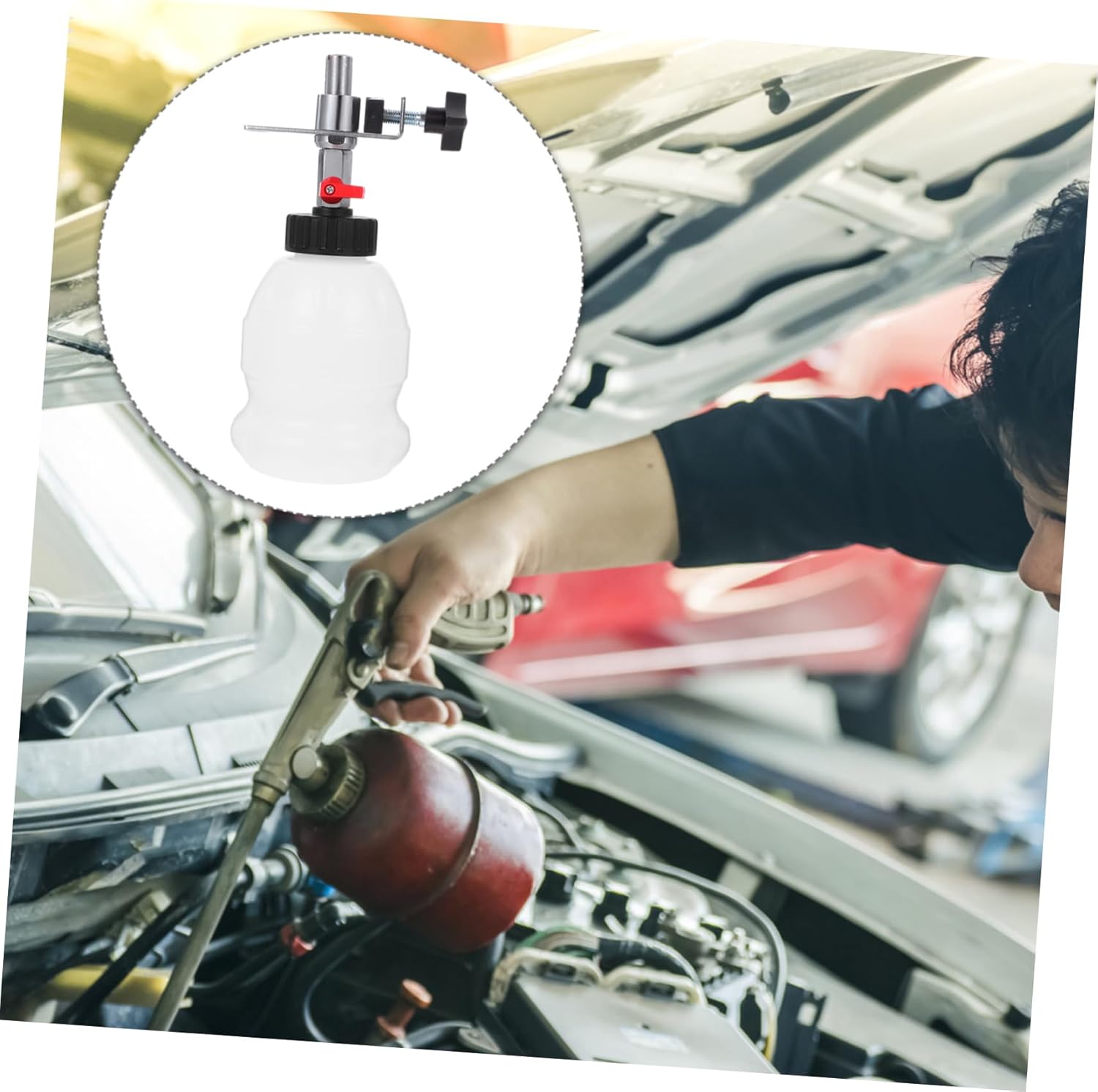 Brake Fluid Change Tool Nozzle for Easy Operation Durable Oil Replacement Pot for Car Brake Fluid Maintenance