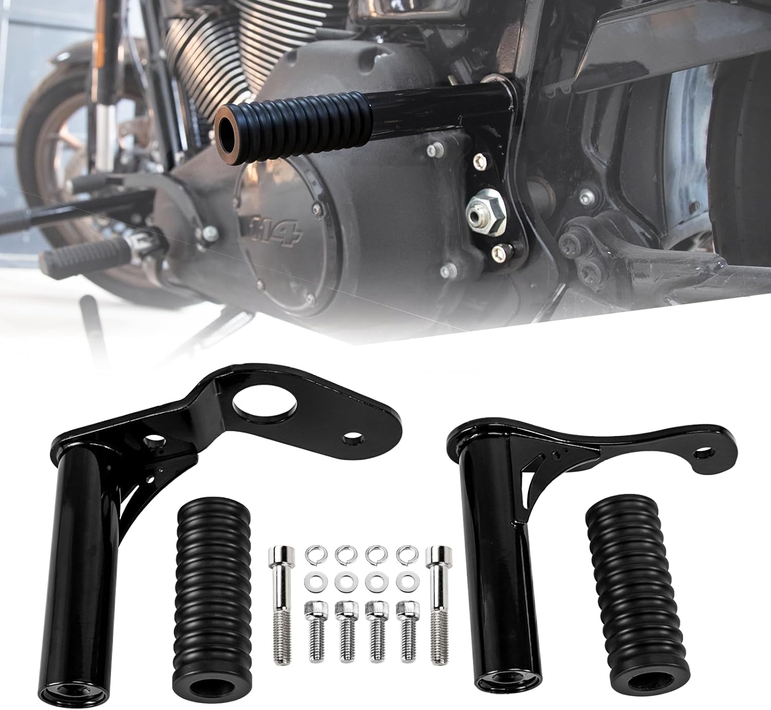 Motorcycle Highway Foot Pegs Crash Bar For Harley Davidson