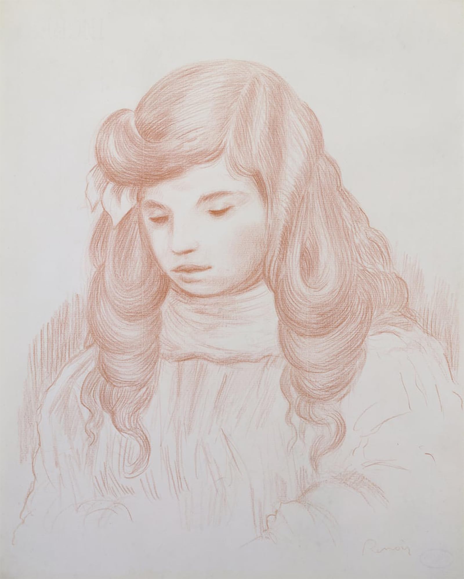 POSTERIIk Famous Print Pop Art Wall Art Graffiti Head of a Child by Pierre Auguste Renoir Art Prints for Home Decor 60x90cm