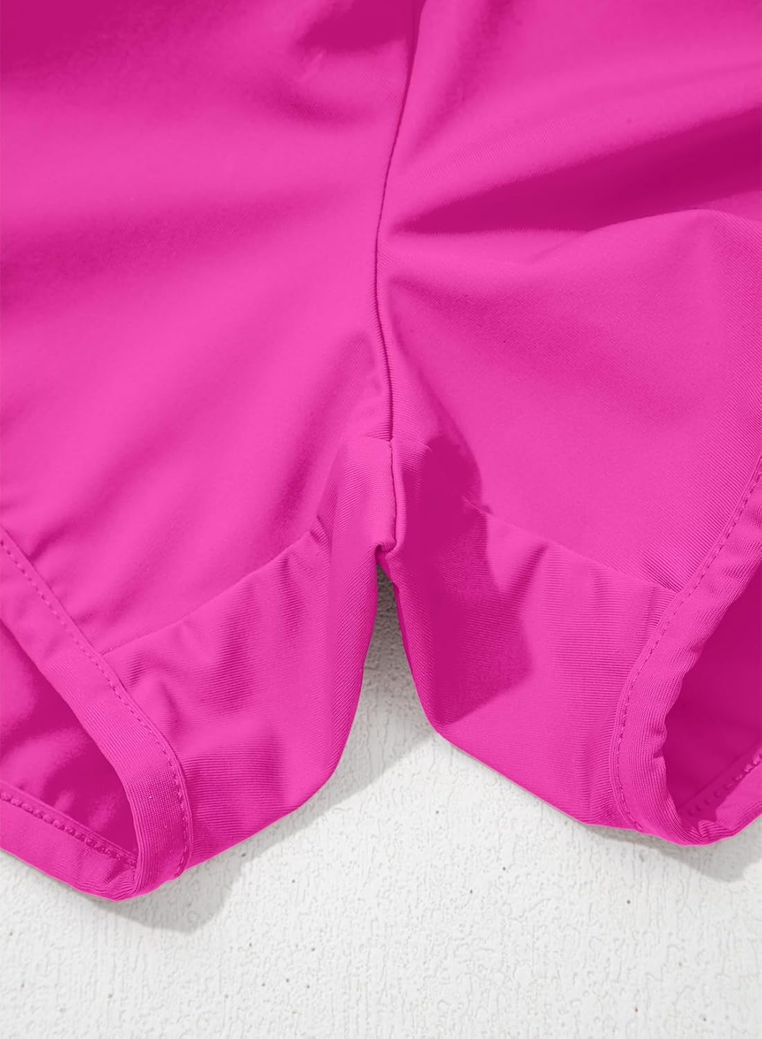 blibean Girls Athletic Shorts Liner 2 in 1 UPF50+ Running Short with Pockets 6-15 Years - Image 8