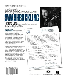 Swashbuckling: A Step-by-Step Guide to the Art of Stage Combat & Theatrical Swordplay (Limelight)