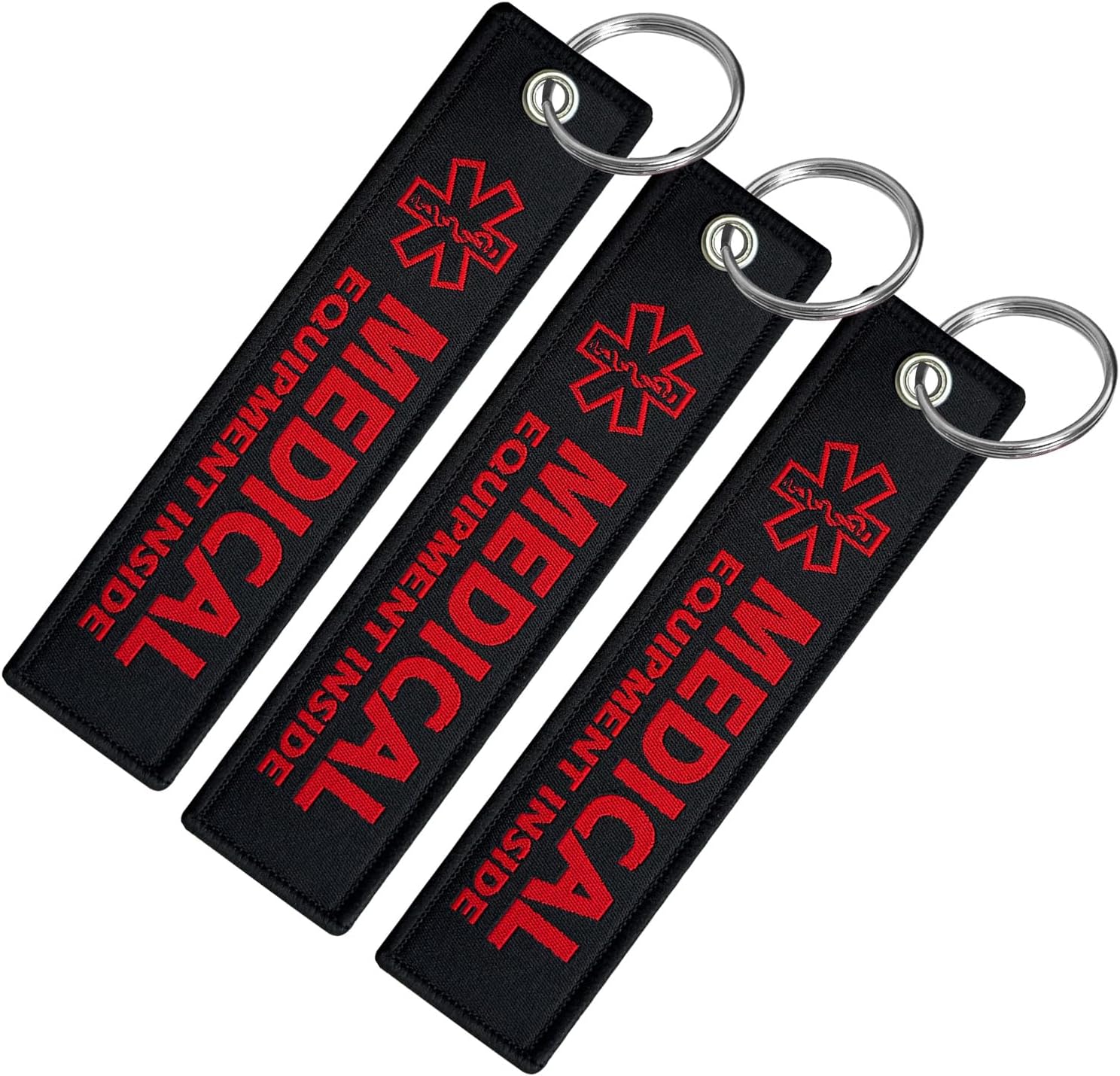 Medical Equipment Luggage Tag ，for CPAP Multi Functional Medical Device Luggage Medical ID Alert Tag,Medical Alert Bag Tag for Travel,2-Pack