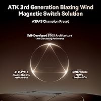 Vista 8 de ATK x QK Hex80 HE Teclado Gaming Magnético, 80% TKL, Aluminio CNC, Interruptores Ti de Efecto Hall, Polling de 8 kHz, Trigger Rápido, Rosa bebé