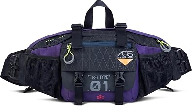 Neon Genesis Evangelion Large Fanny Pack Crossbody Bag for men by Fx Creations