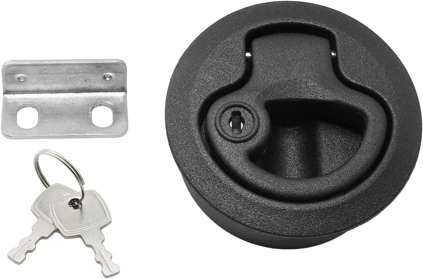 SQXBK Boat Flush Pull Hatch Latch Boat Latches Flush Pull Slam Latch
