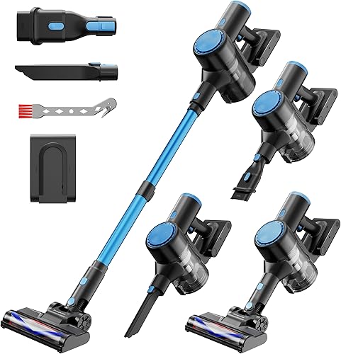 Aspiradora inalámbrica con aspiradora de succión de 35 kPa, aspiradora ligera inalámbrica para pelo de mascotas, alfombras y suelos duros disponible en Yaxa Guatemala