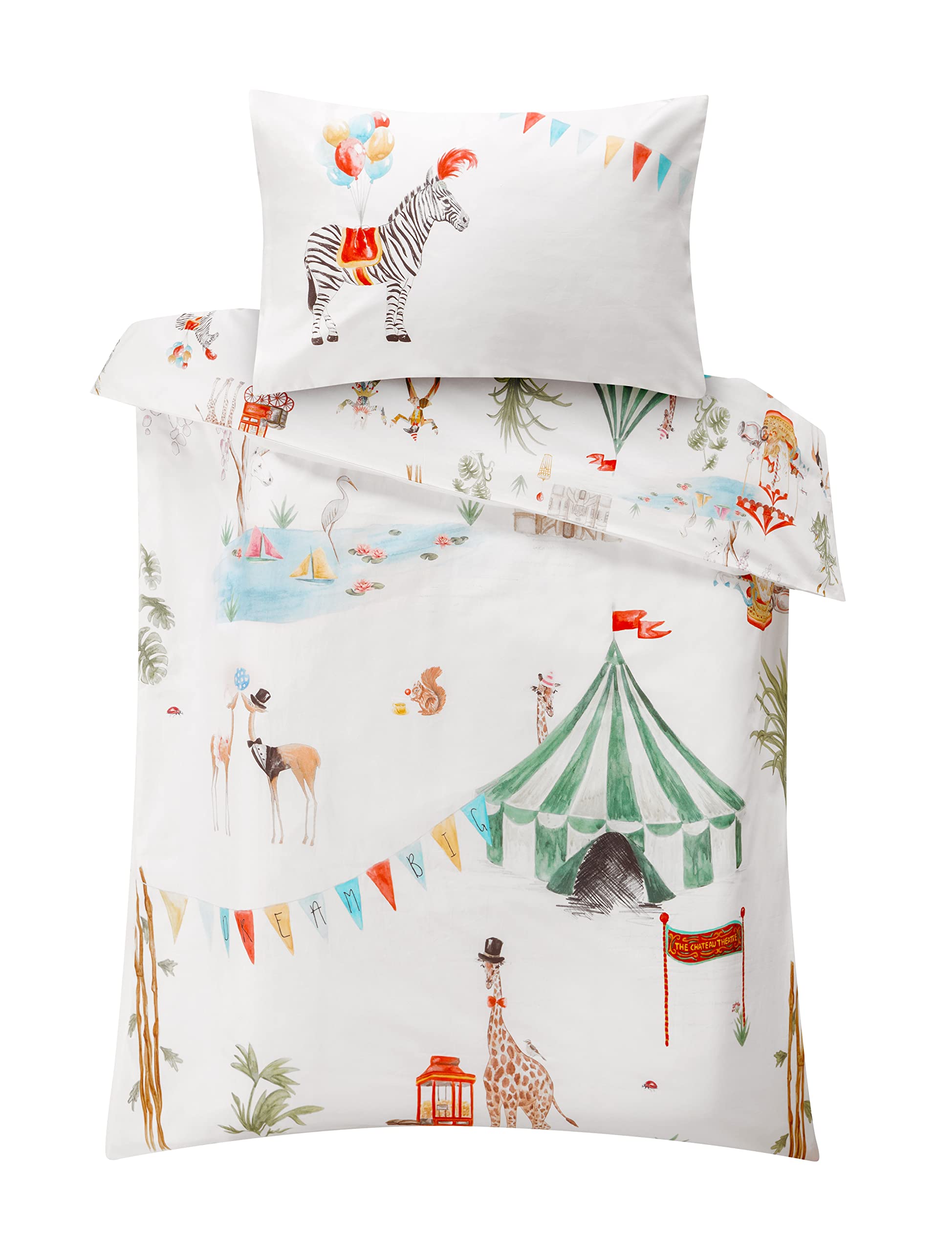 The Chateau by Angel Strawbridge Le Cirque Du Chateau Bedding Duvet Set Children's Collection - TODDLER -