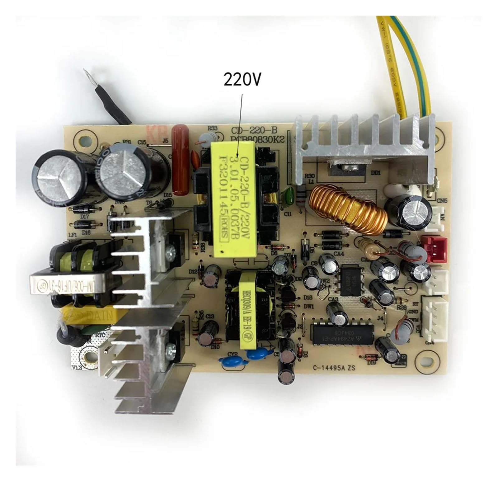 Ciabatta Di Alimentazione Della Scheda Madre Di Controllo Del Refrigeratore For Vino, Ingresso 110 V 220 V, Compatibile Con CD-220-B CD-110-B PCB80830K2, Accessori For La Sostituzione Della Scheda Mad