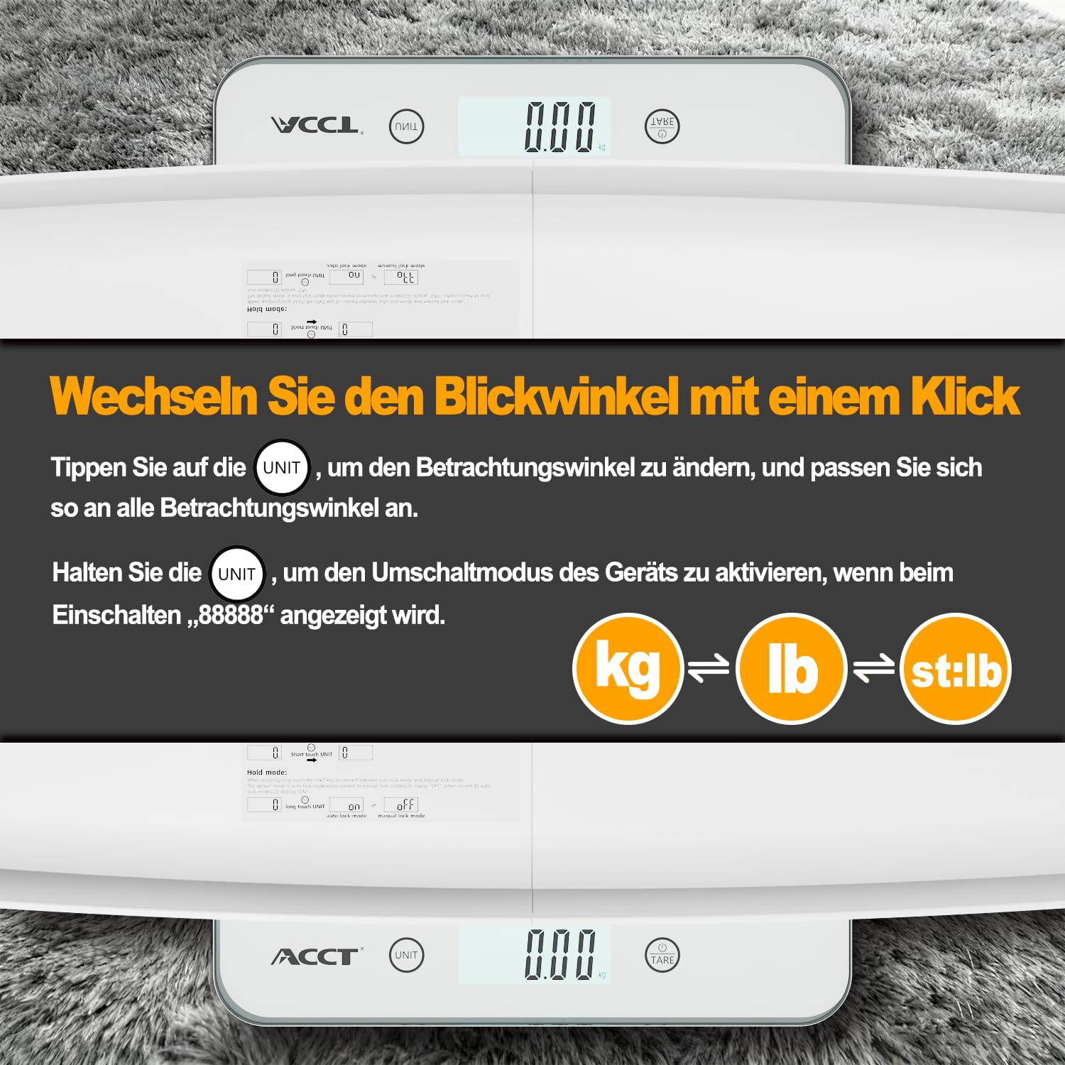 Bilancia multifunzione per bambini e animali domestici, bilancia digitale per neonati, cuccioli e gatti, accurata fino a 179,6 kg, misurazione dell'altezza di 63 cm, schermo LED, 3 unità con funzione