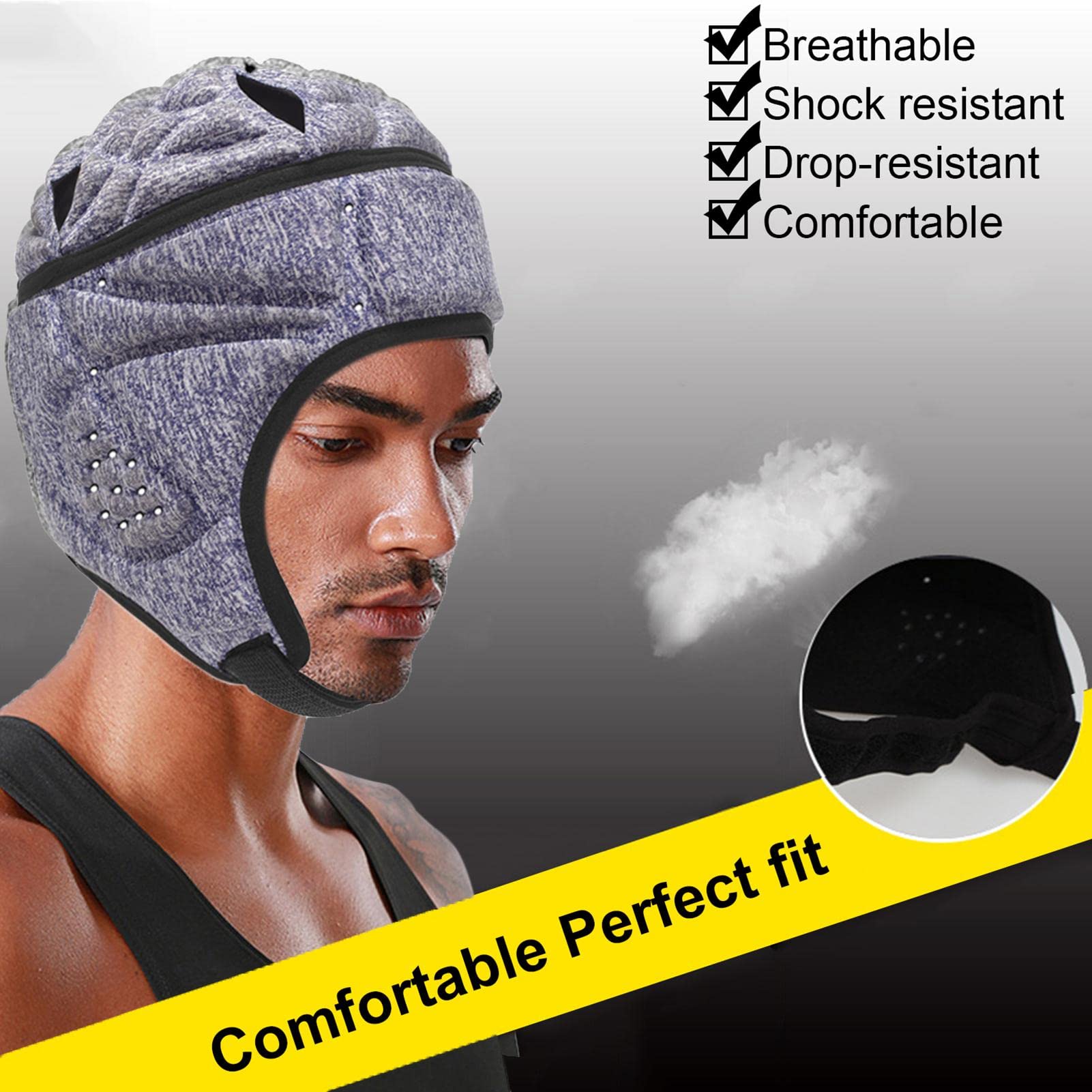 Amazon | shopparadise ラグビー ヘッドキャップ ラグビー