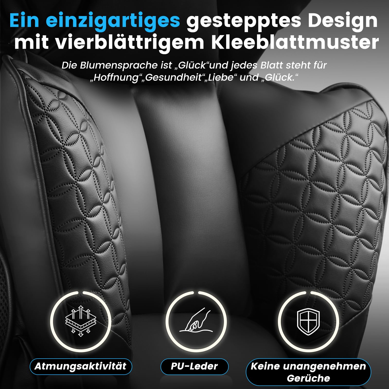 COMHOMA Gaming Stuhl, ergonomischer Bürostuhl, Schreibtischstuhl mit verstellbare Armlehnen, Taschenfederkern-Lendenwirbelstütze für große und hohe Personen, 180 kg, breiter Sitzfläche, schwarz