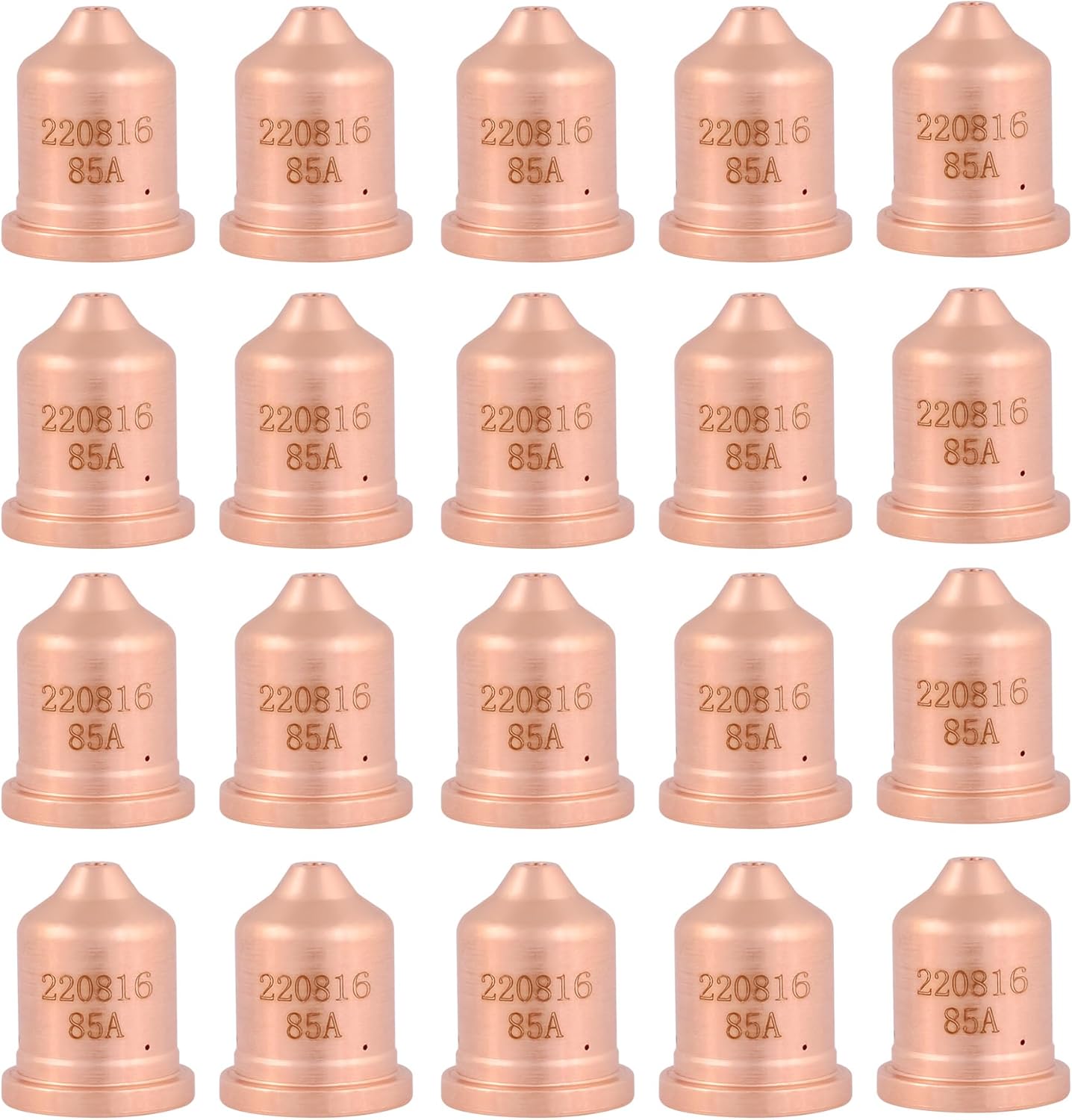 KEMAO 220816 85A Nozzle Tips, 20Pack, Fit for PMX 85/105 Plasma Cutting Torch Consumable