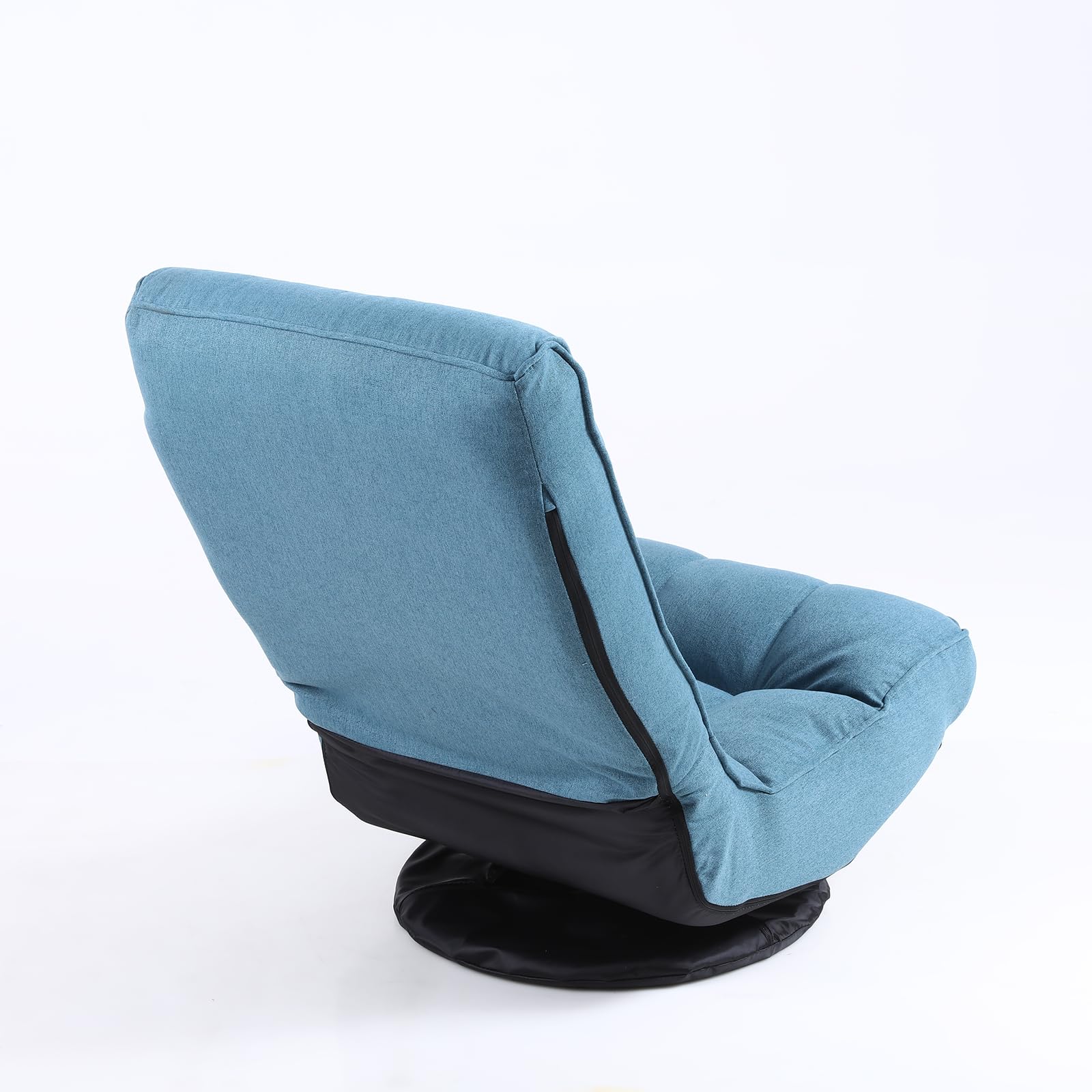Silla de suelo hasta 160 kg, 6 niveles ajustables, sofá de suelo giratorio 360°