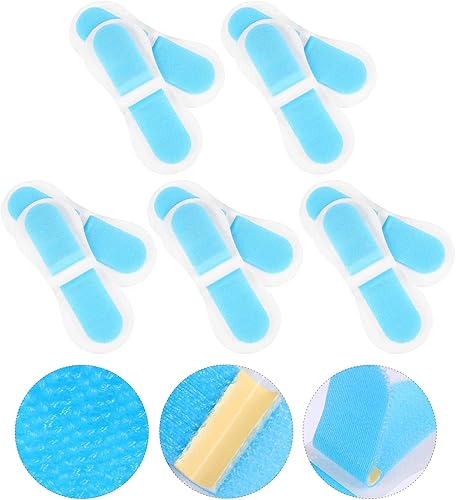 Miniatura 3 de EXCEART Dispositivo de estabilización de catéter Soporte de banda para piernas, soporte para tubo de catéter, orificios de transpiración, soporte