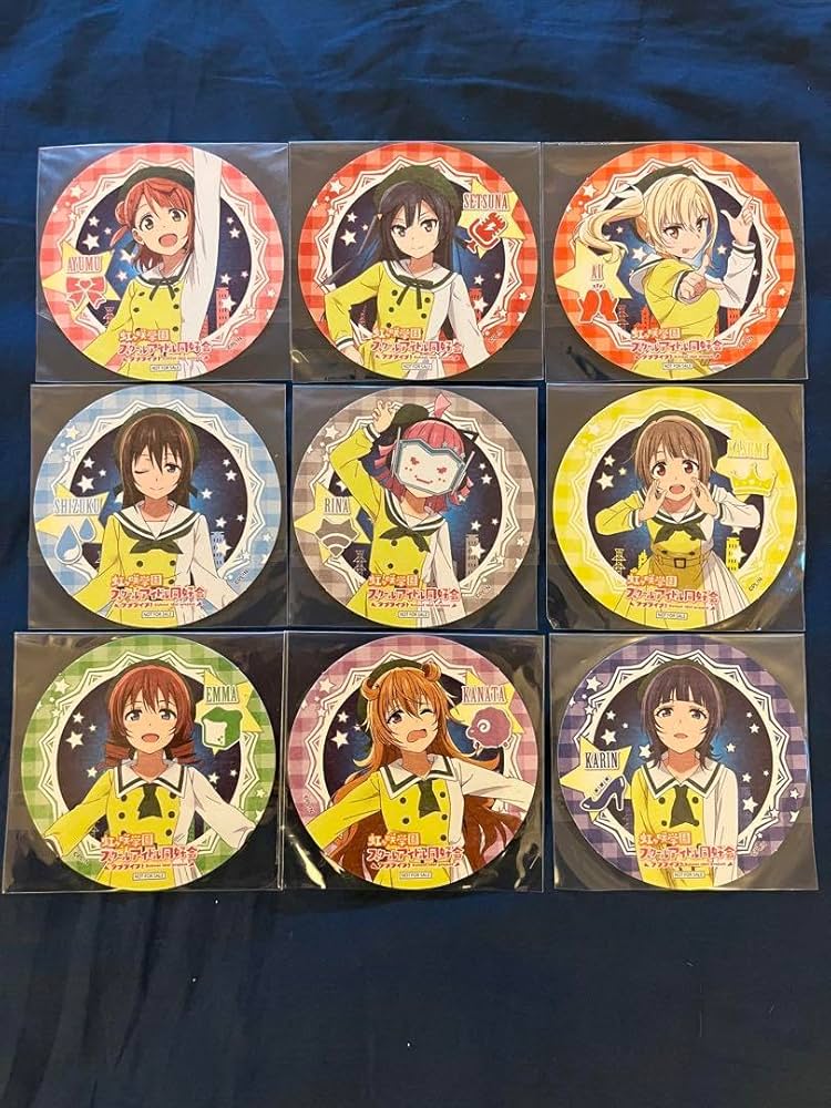 ラブライブ 虹ヶ咲キッチンカー コースターセット Amazon.co.jp: ラブ ライブ虹ヶ咲 お台場キッチンカーコースター
