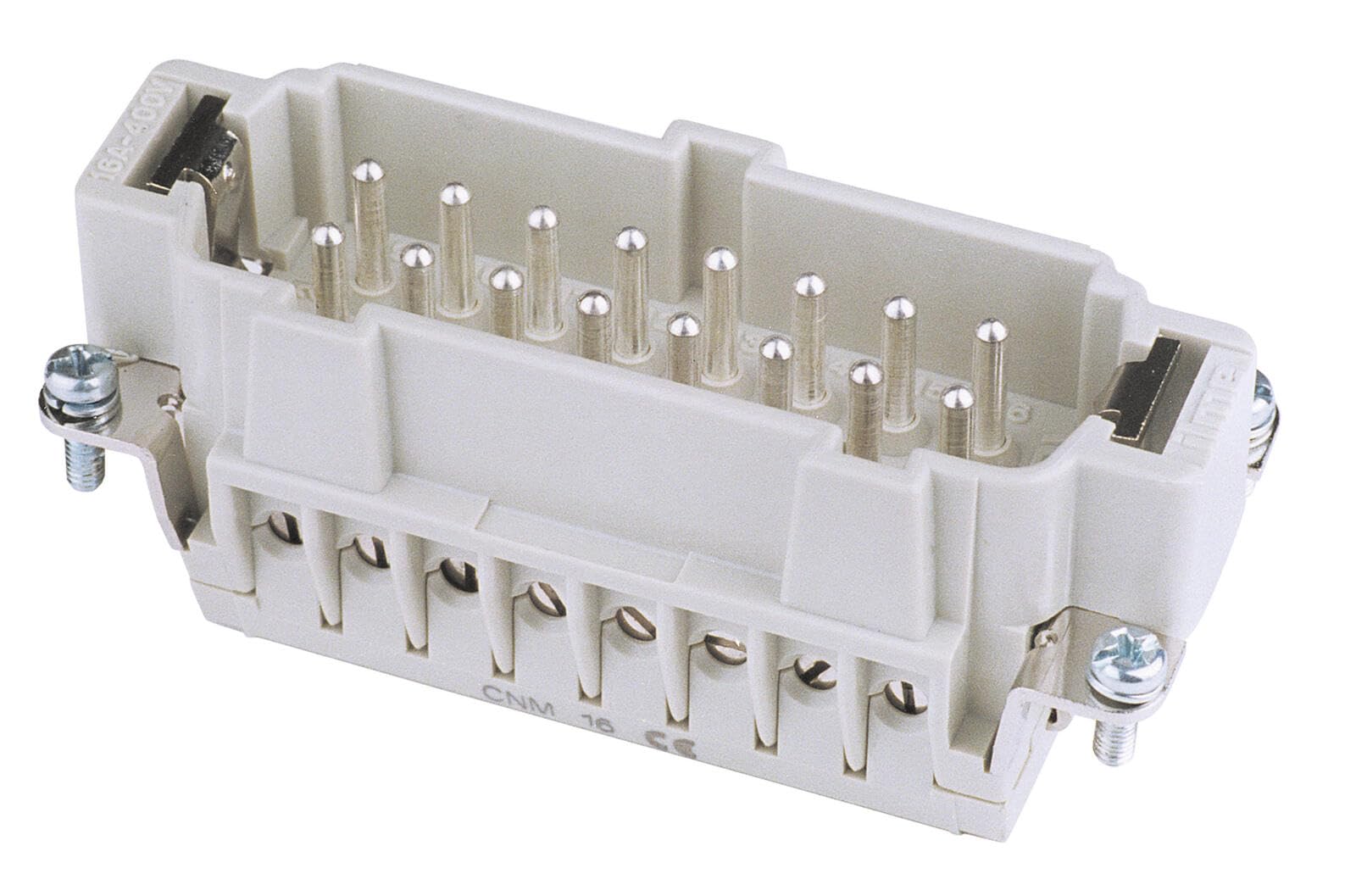 ILME – Plug Ajouter 16 A de 16 Broches, Les terminaux de vis