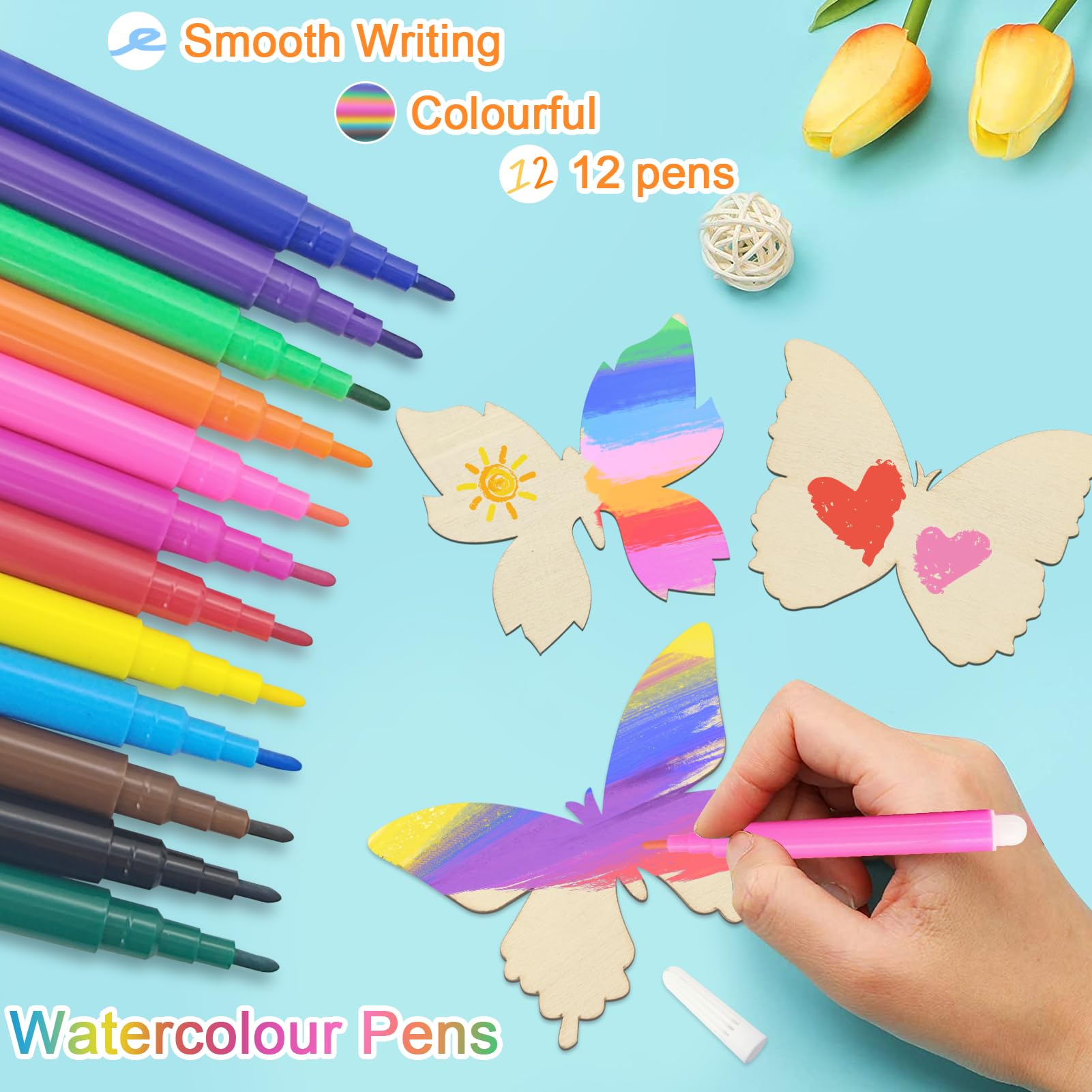 Bricolage pour les enfants. Papillon en rouleau de papier toilette. . #activiteenfant - #activitemanuelle - Activité enfant de 3 à 6 ans et de 5 à 8 ans #craftideas - crafts