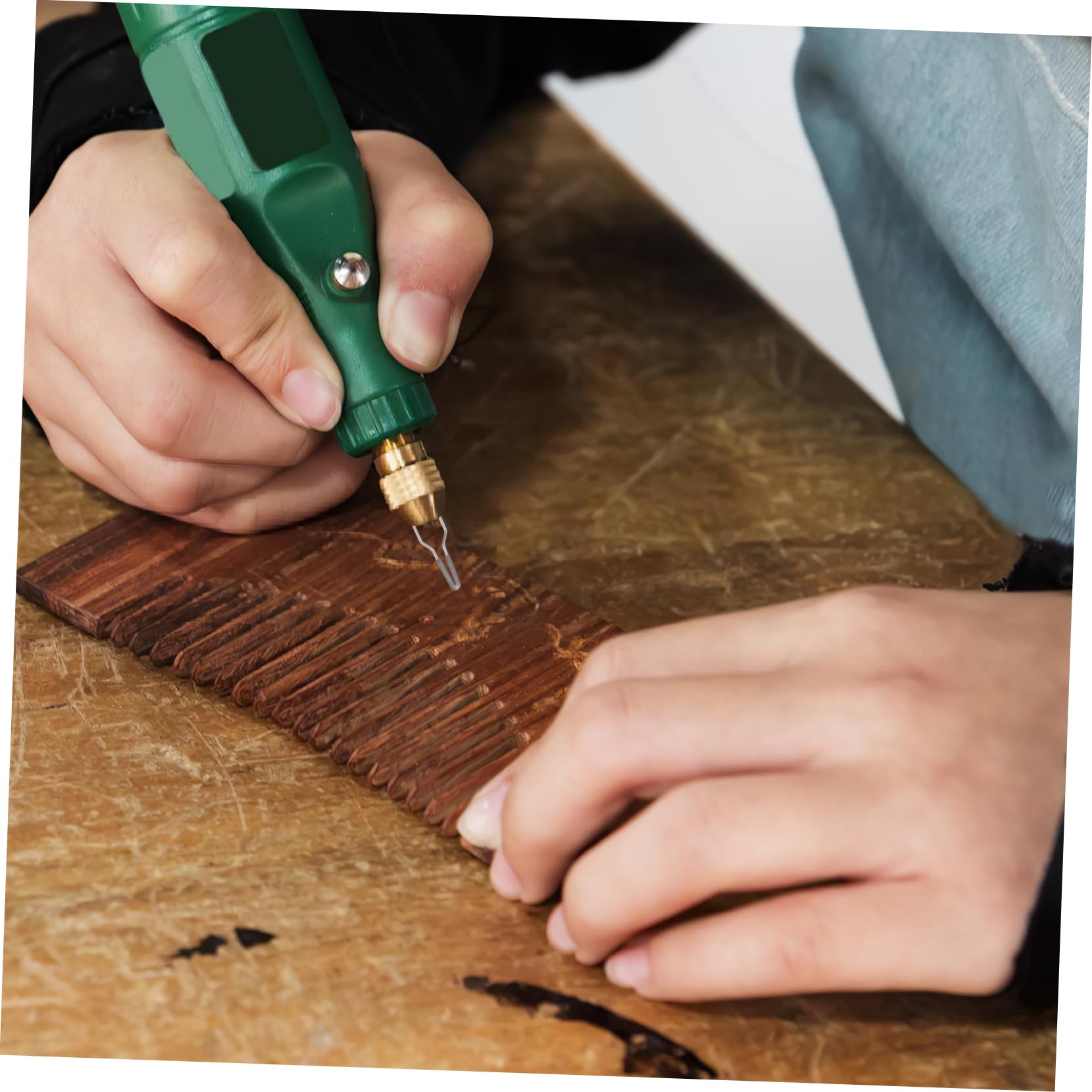 Holibanna 1 Set Machine Burner Colored Nibs The Craft Hot Kit Stationery Wire Tools Pen Tips Tips Wood Burning Tips Wood Burning Letter Tips Silver Metal