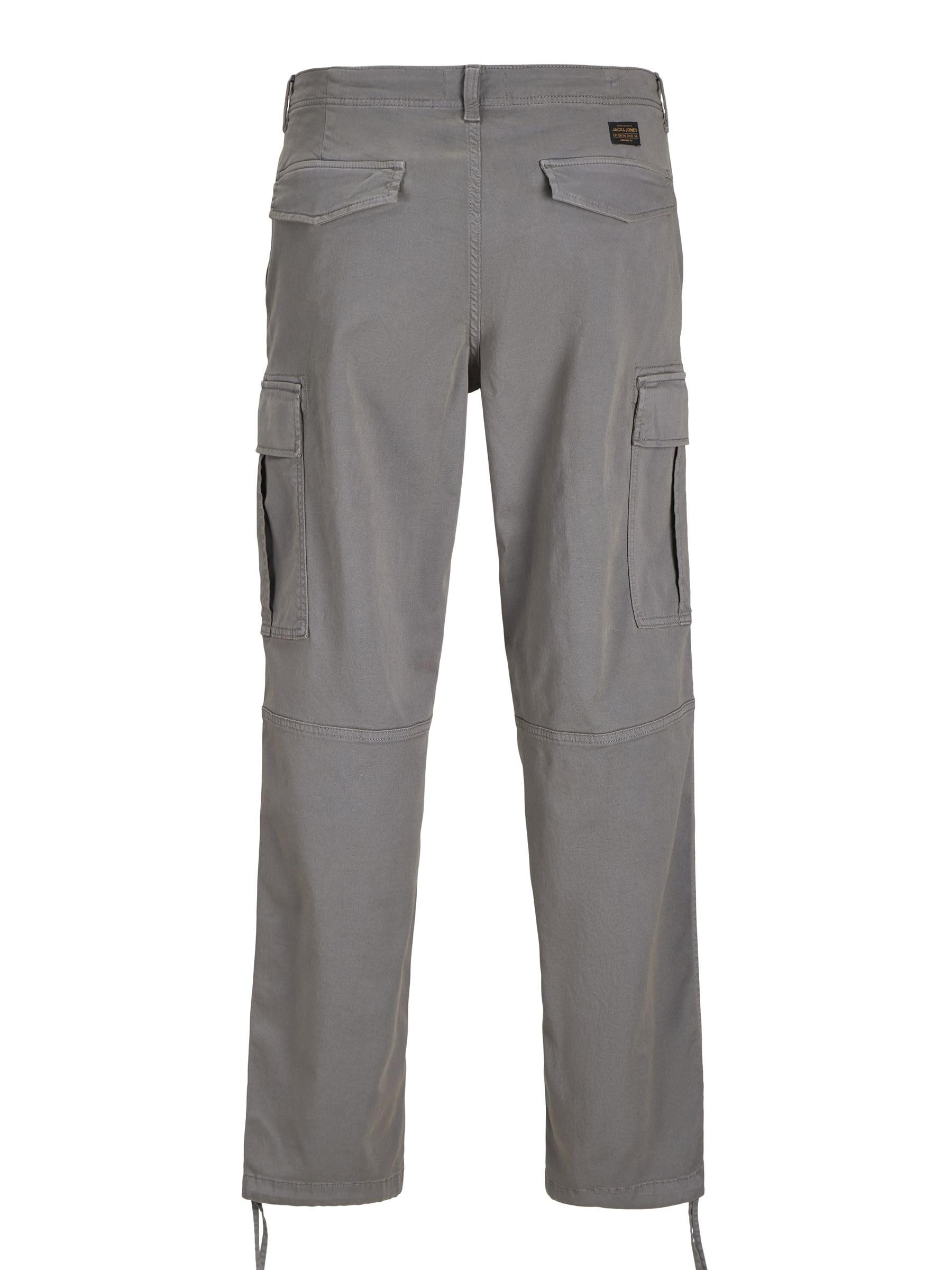 Jack & Jones Pantaloni Cargo Male Loose Fit Pantaloni Cargo, Perla, 30W x 34L