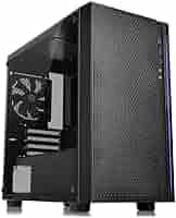 Amazon.com: Thermaltake Versa H18 Tempered Glass Black Spcc