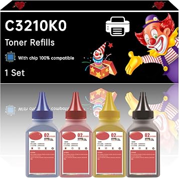 C3210K0 Toner Refills Compatible with Lexmark MC3224i MC3326adwe MC3326i MC3426adw MC3426i Printers, Enhanced Durability, Ideal for High-Volume Printing 1 Set