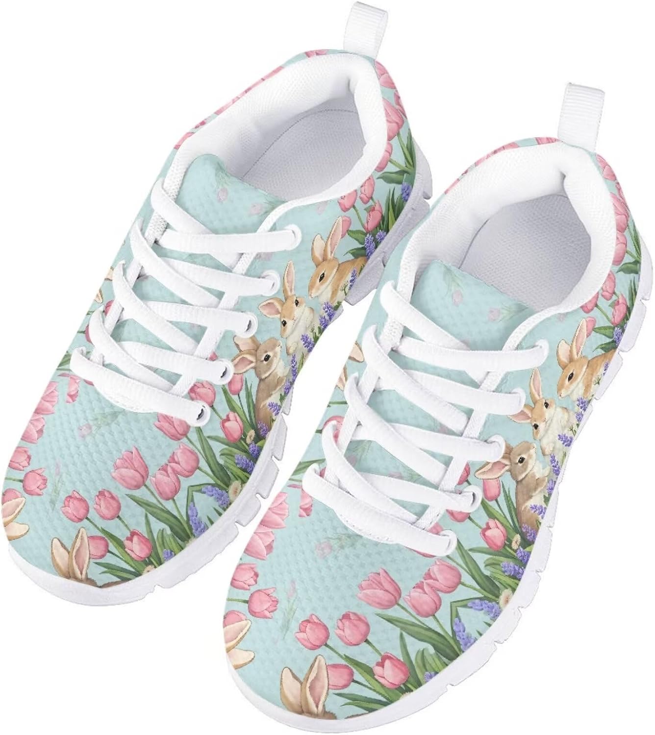Cute Axolotl Girls Running Shoes Trendy Sneakers for Kids Athletic Shoes