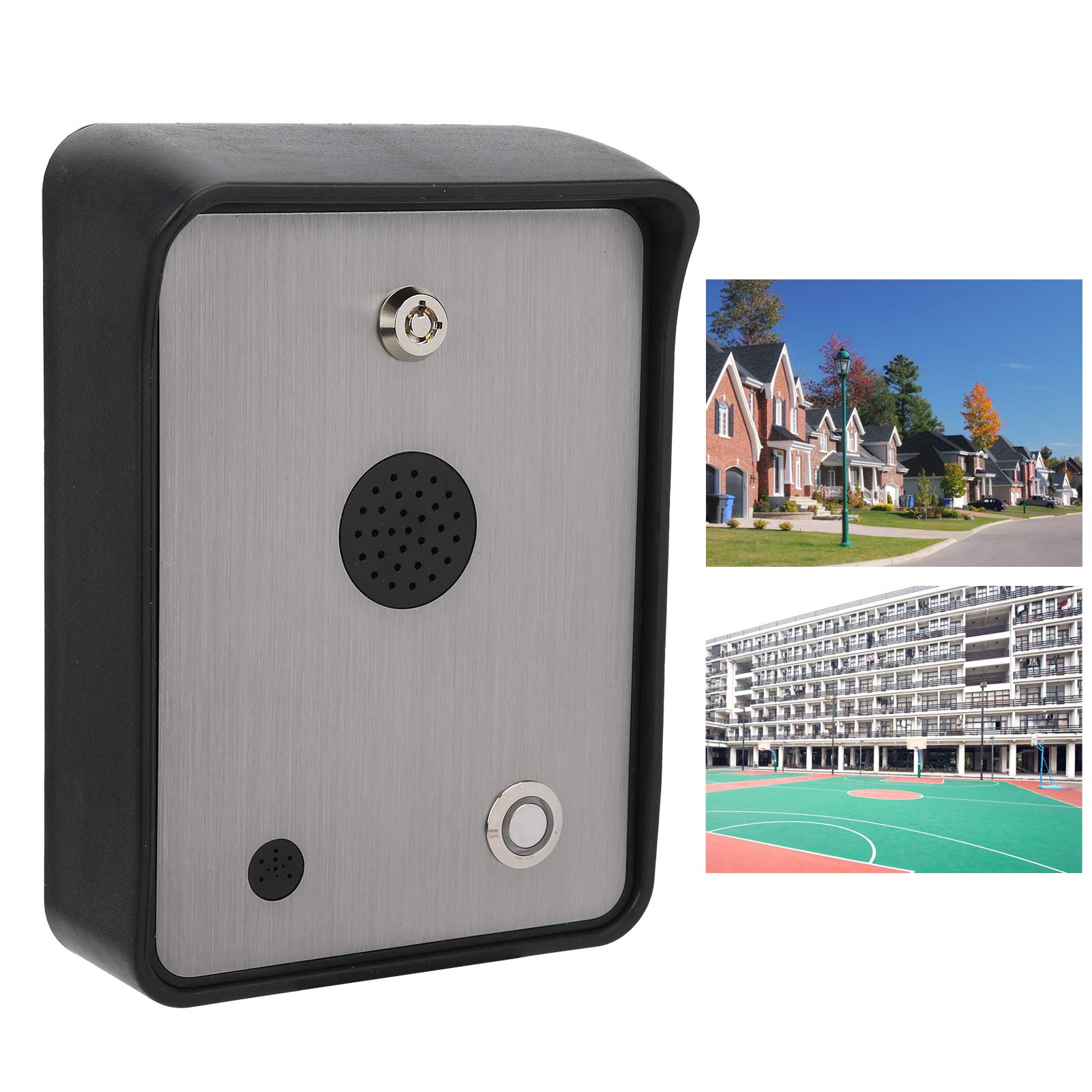 gsm de Alarma Seguridad, Intercomunicador de Audio gsm para Residencia en el Hogar Oficina Lugares al Aire Libre Sistemas de Seguridad para el Hogar Lugares al Aire Libre para el Hogar